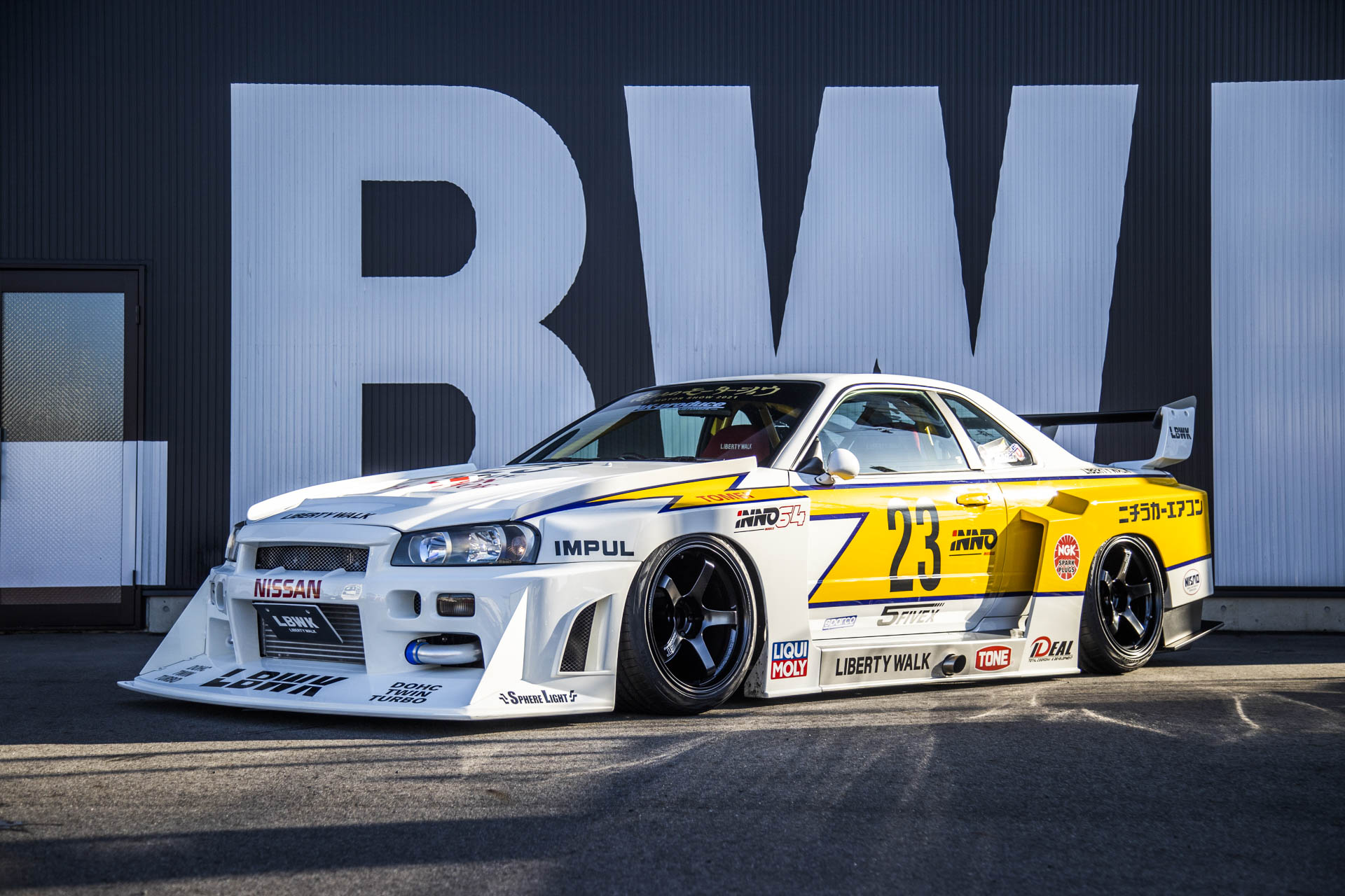 LB-ER34 Super Silhouette SKYLINE Full Complete - LIBERTY WALK