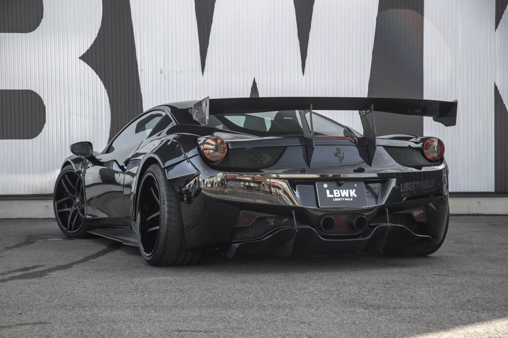 LB-WORKS Ferrari 458 Italia [Full Bumper type] full complete ver1