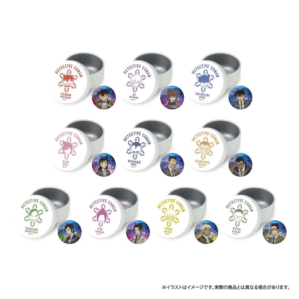丸型缶バッジ付き缶ケース 上原由衣 vol.7｜名探偵コナン – LIBERTAS