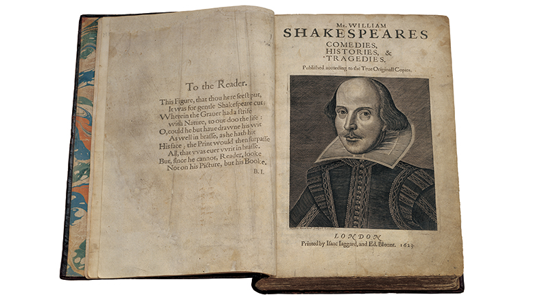 シェイクスピア戯曲集（ファースト・フォリオ） ｜ 貴重書コレクション