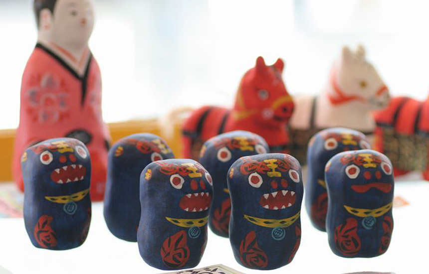 玩具ロードワークス〉 の琉球張子は ユーモラスで愛嬌たっぷり