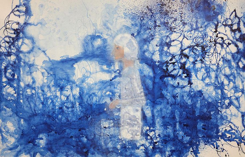 みんなとMAYA MAXX展』開幕。いいしれぬ不安とその先にある希望を描い