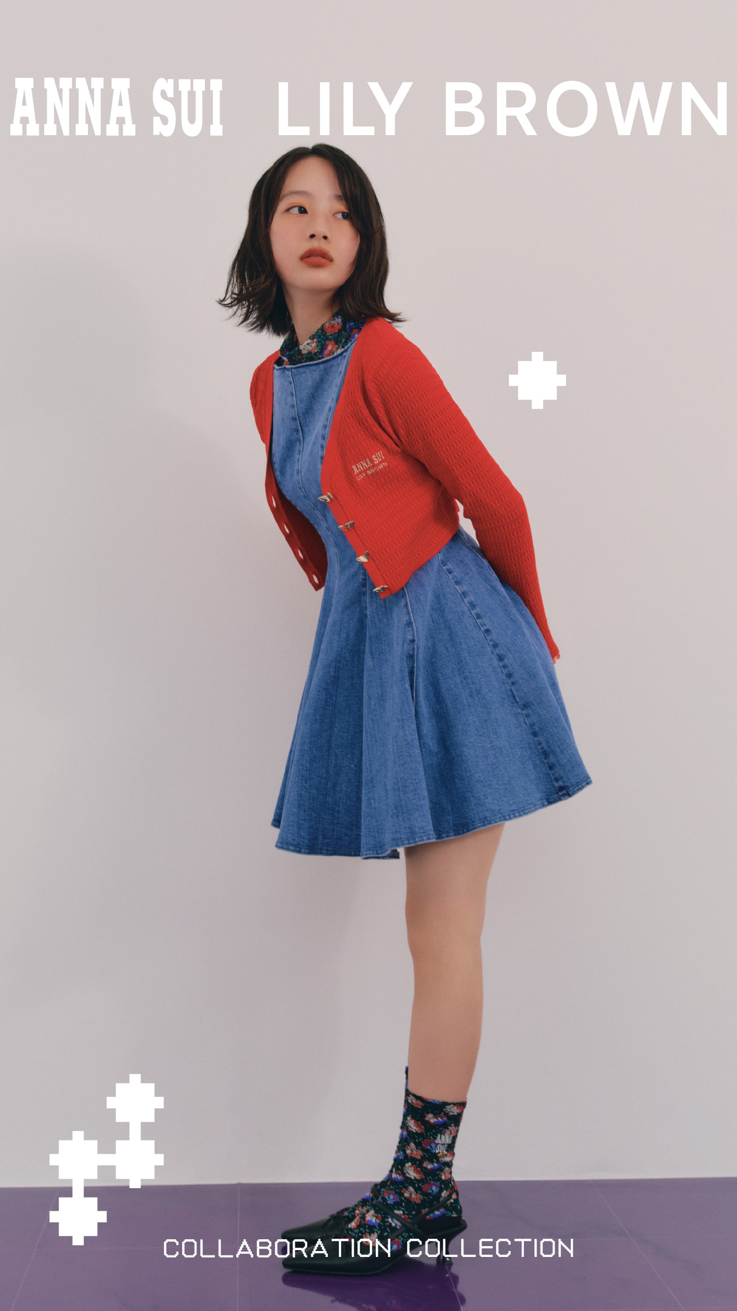 ANNA SUI LILY BROWN Featuring ANJI IKEHATA | LILY BROWN（リリー