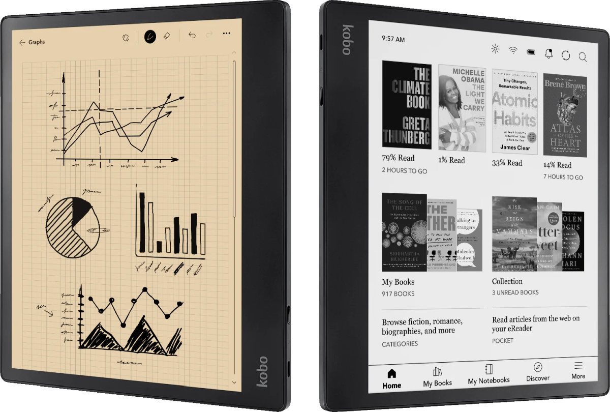 Kobo Elipsa 2E brings adjustable color temperature and a new pen