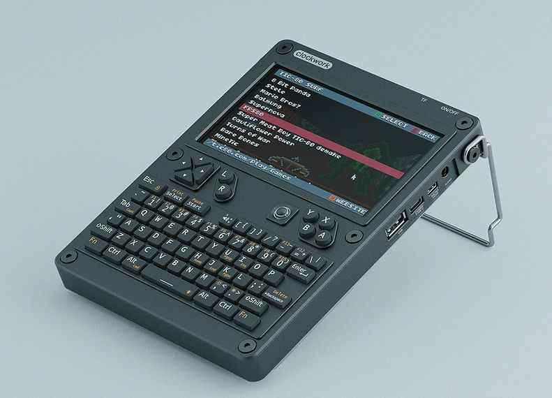 ClockworkPi uConsole is now shipping (modular portable computer