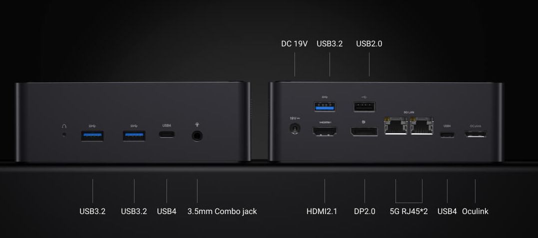 MINISFORUM AtomMan X7 Ti is a mini PC with Intel Core Ultra 9 185H