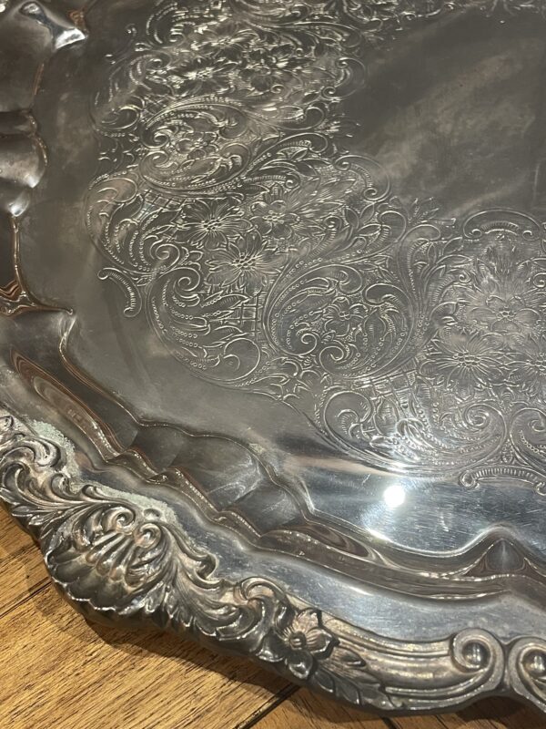 Sterling by poole 銀 silver シルバー ゴルフ トレー Silver plated