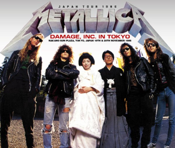 洋楽 llica Damage Inc. Tour 1986 2LP Metallica – Damage Inc. Tour