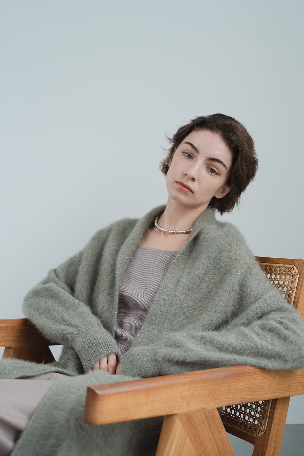 FOX×カシミヤニットロングカーディガン – LiSA LiSA ONLINE SHOP