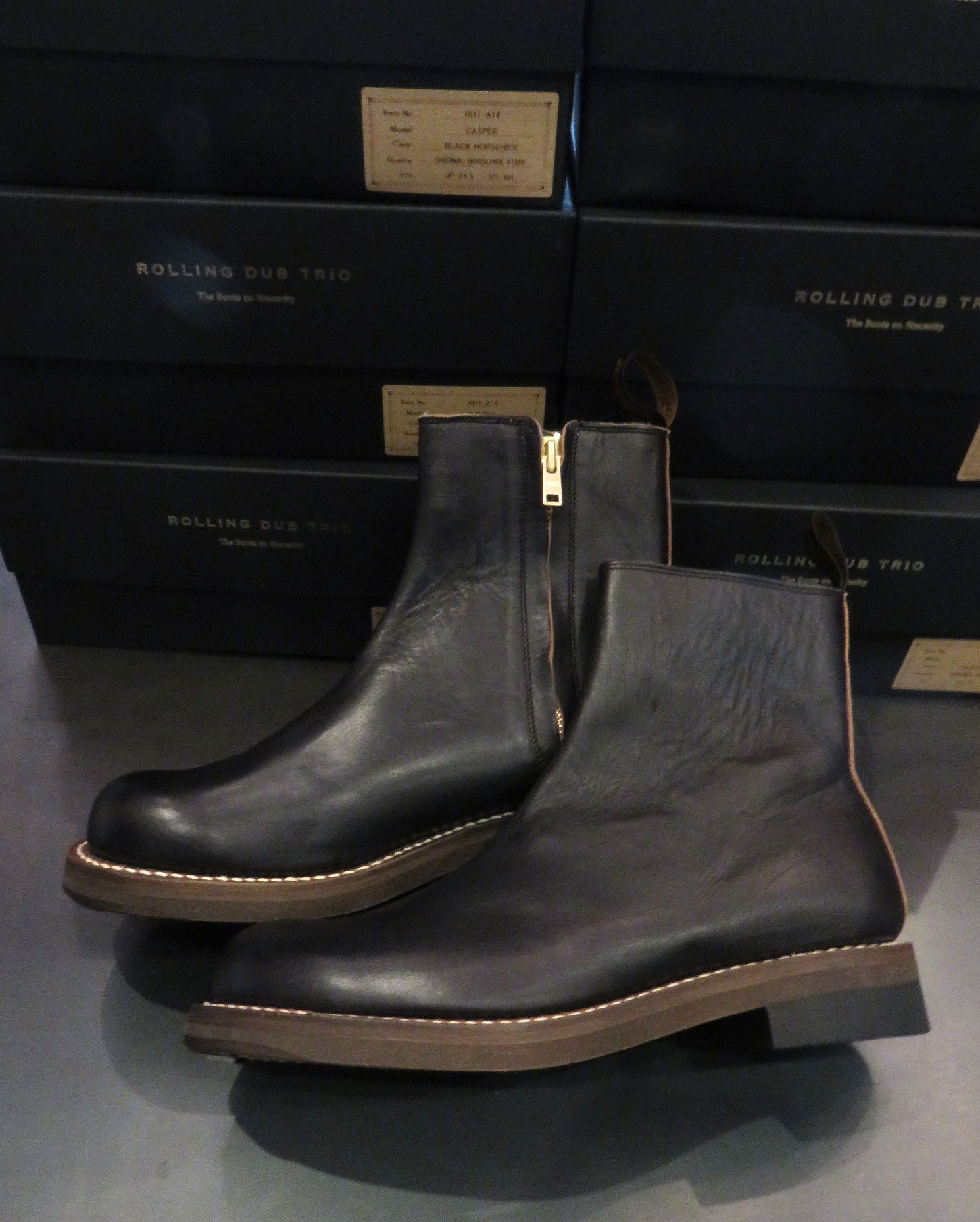 ROLLING DUB TRIO CASPER ローリングダブトリオ キャスパー(Black