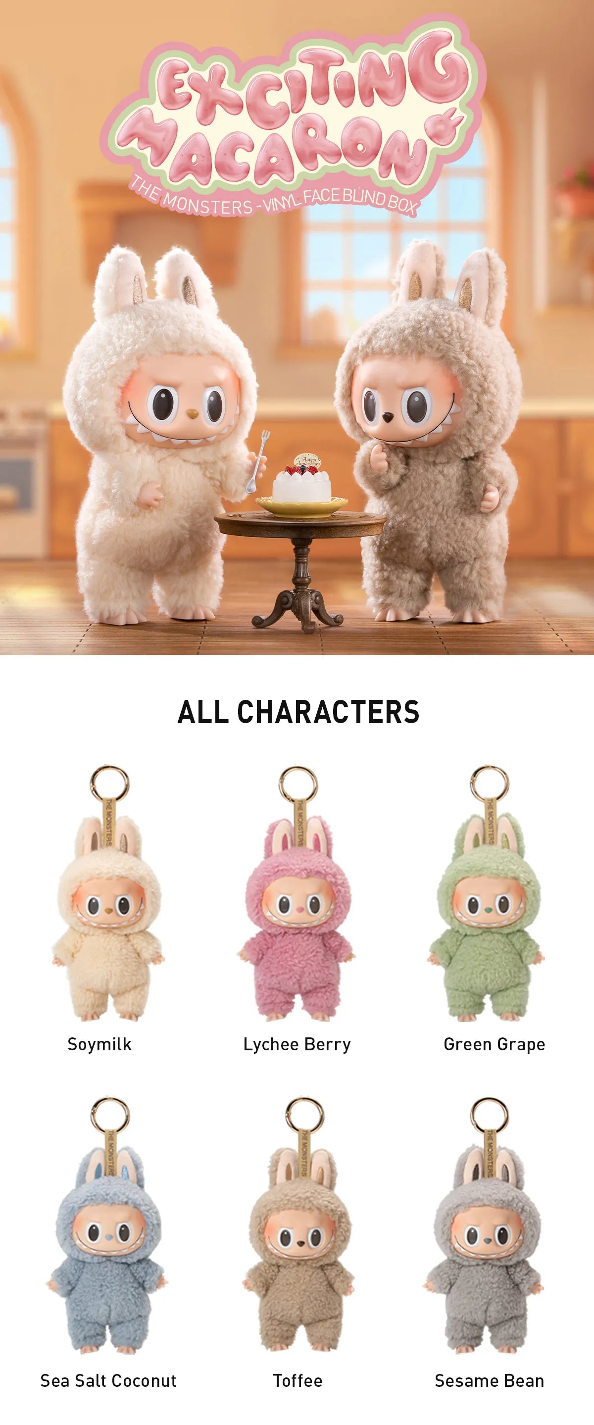 Pop Mart - The Monsters Labubu Macaron Plush Blind Box – Little C Land