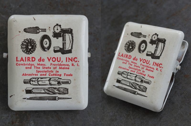 USA antique アメリカアンティーク PAPER CLIP アドバタイジング