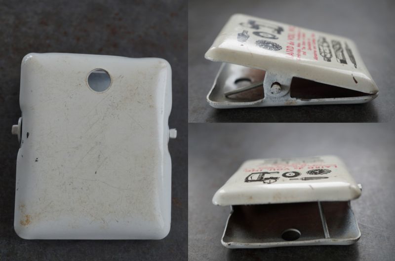 USA antique アメリカアンティーク PAPER CLIP アドバタイジング