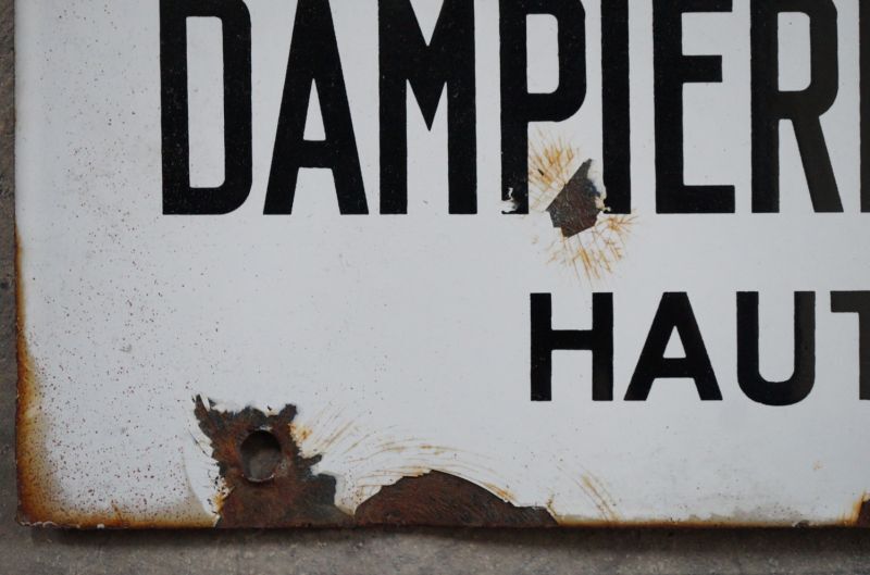 FRANCE antique Enamel SIGN フランスアンティーク ホーロー サイン
