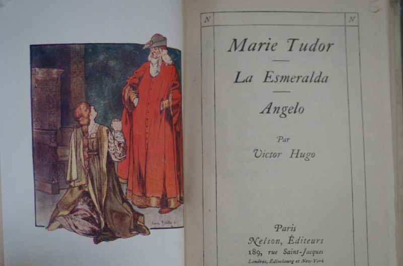 FRANCE antique NELSON BOOK フランス アンティーク 本 ネルソン 古書