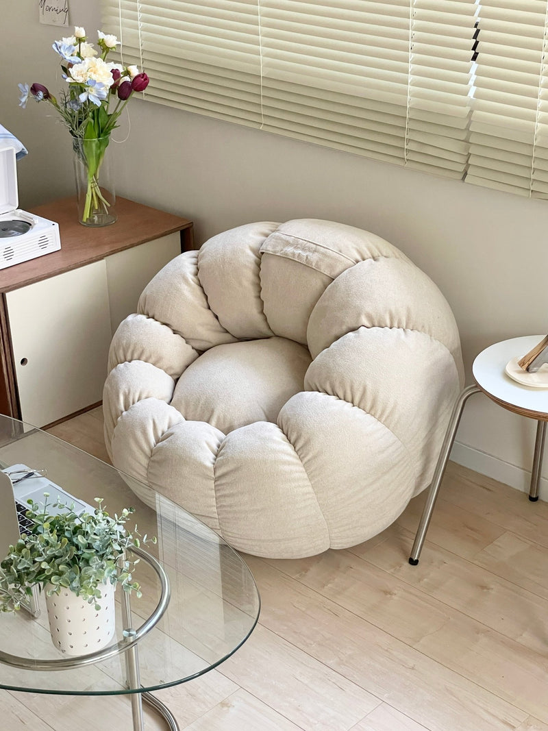 ANEMONE ビーズソファ ベージュ 直径80cm ANEMONE ビーズソファ BEIGE