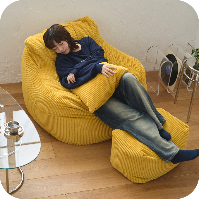 LOOSY（ルージー） 体をやさしく包み込むビーズソファ – Little Rooms