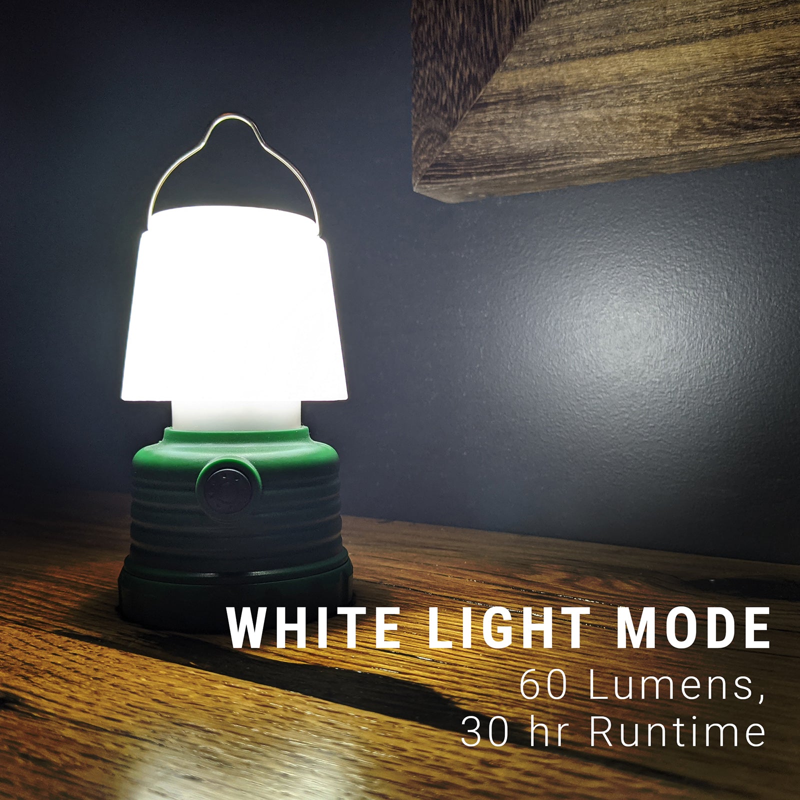 LitezAll Mini Lantern with White or Simulated Flame - LitezAll