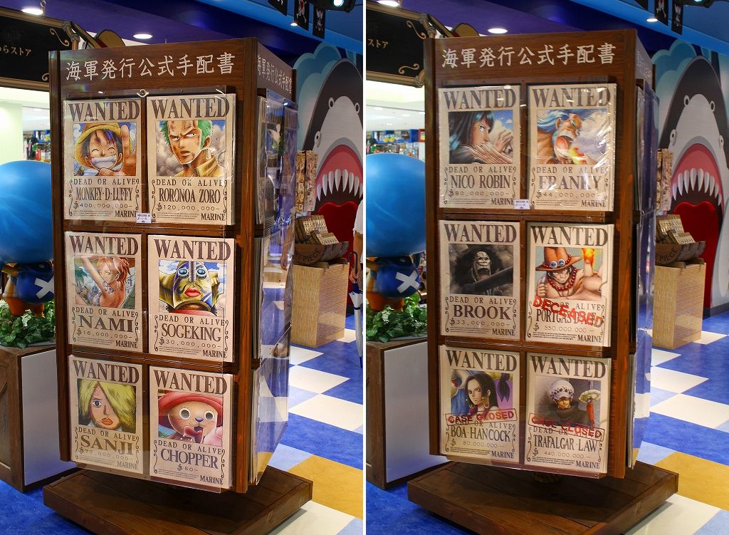 海軍発行公式手配書集 大好評発売中！！ : ONE PIECE 麦わらストア