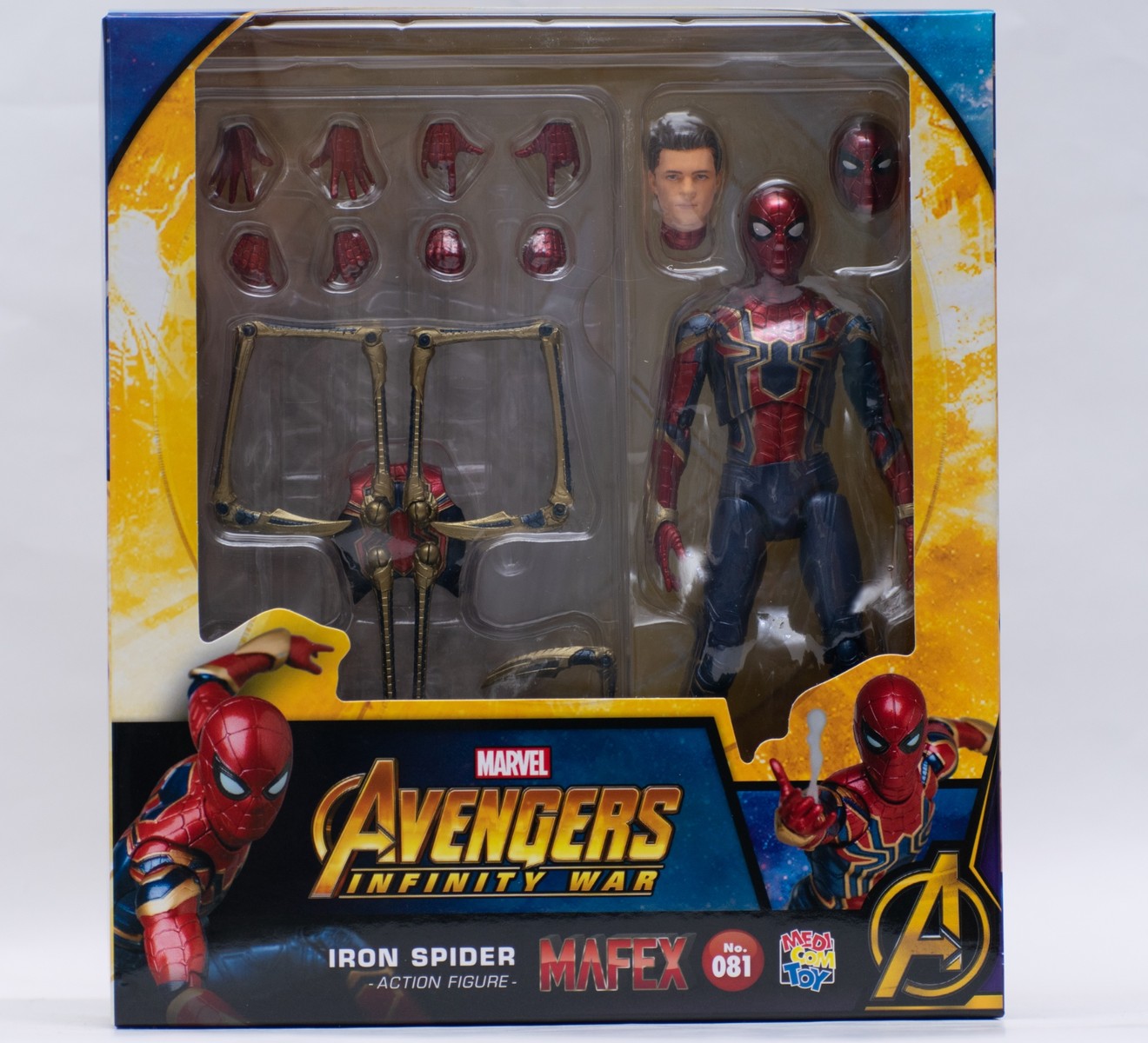 レビュー】MAFEX アイアン・スパイダー : 関節フィギュア庫