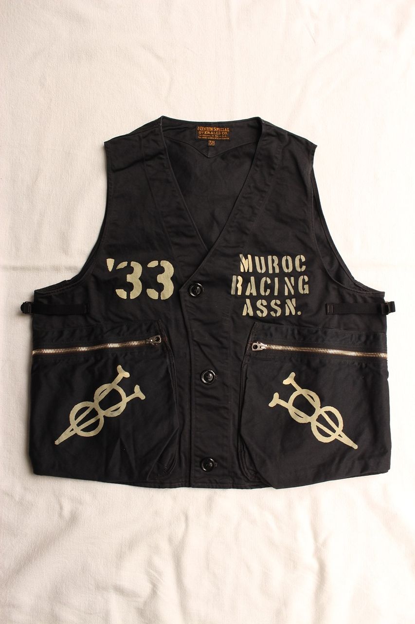 FREEWHEELERS / SPEED ENGINEER SLEEVELESS COAT 