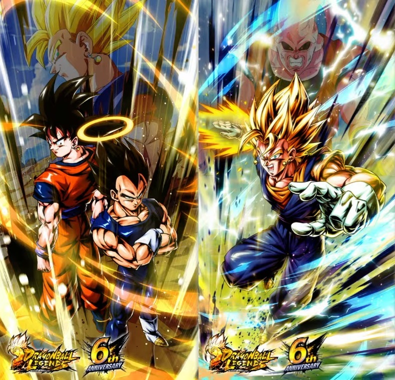 ドラゴンボールレジェンズ 新LL『ベジータ&孫悟空(ベジット)／SSGSS