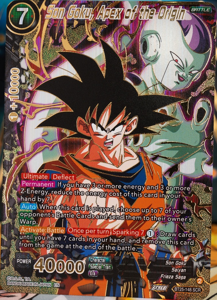 ドラゴンボール超 カードゲーム 英語版 BT17 SCR Oath of Z