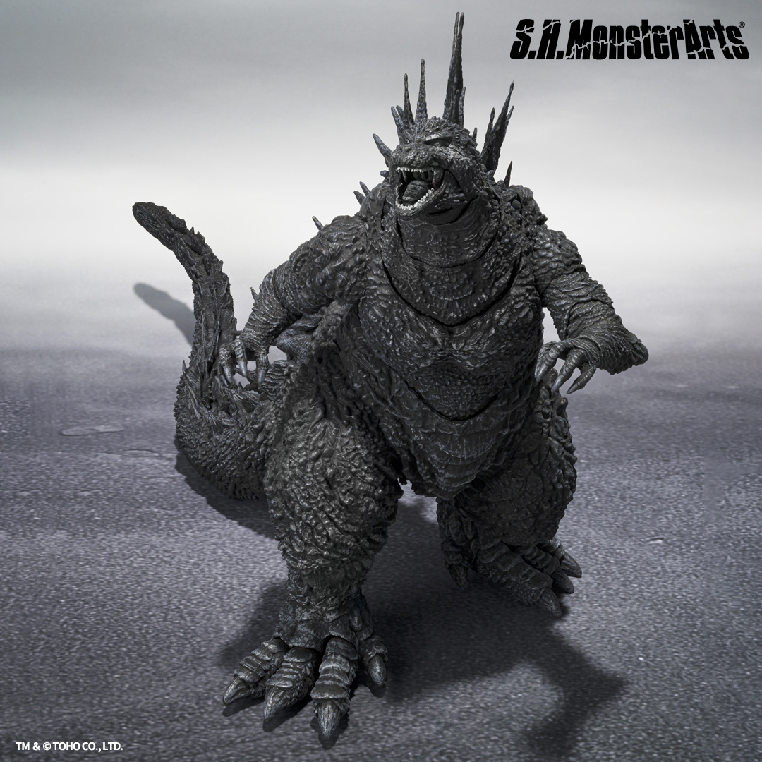 ゴジラ-1.0／C S.H.MonsterArts ゴジラ (2023) マイナスカラーVer