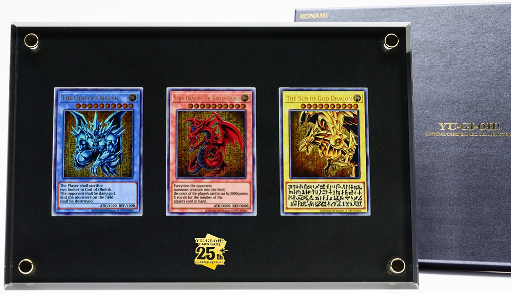 遊戯王「三幻神」スペシャルカードセット(ステンレス製)【抽選販売は