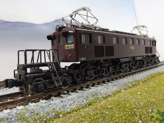 今週の一両 マイクロエース EF18 旧型電気機関車 : クローゼットの中の