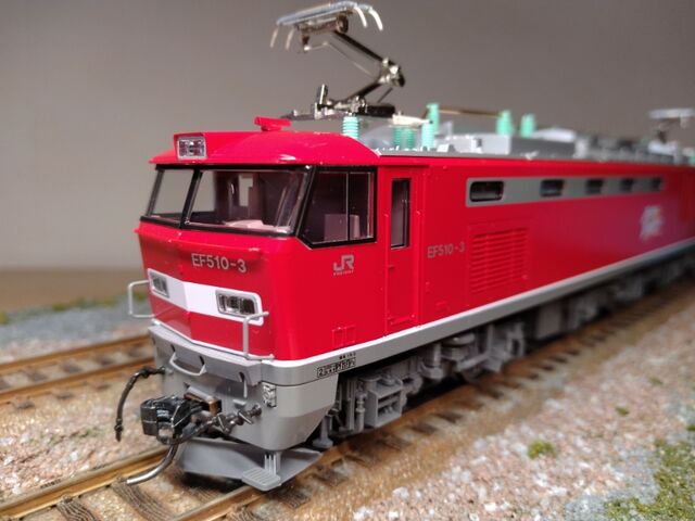 KATO HO EF510 0番台 レッドサンダー JRFマーク無し : クローゼットの