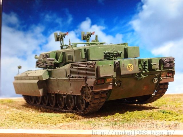 トランペッター 1/35 イタリア アリエテC1増加装甲型 完成