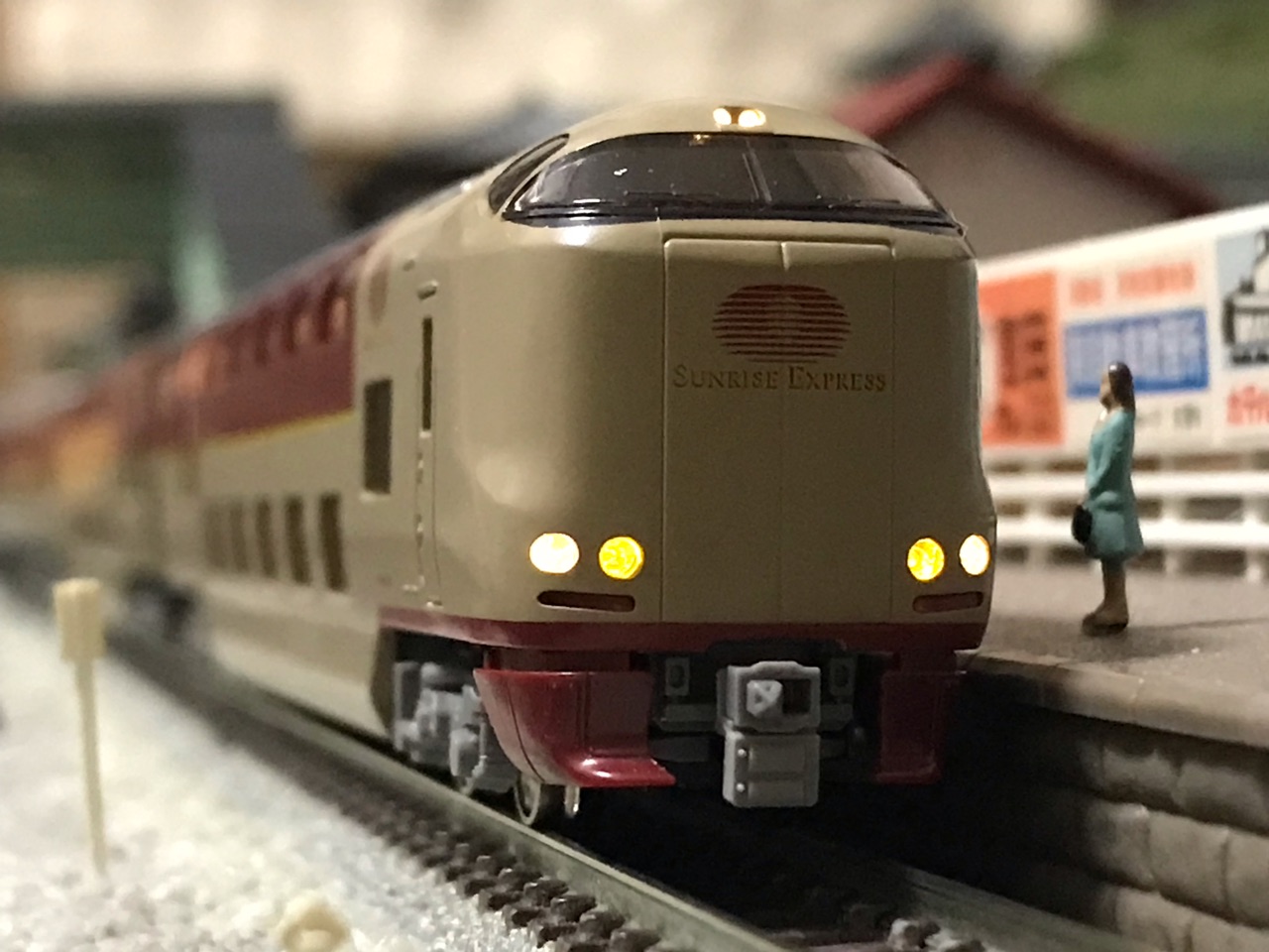 KATO 285系0番台 サンライズエクスプレス 室内灯整備 : なみとの風