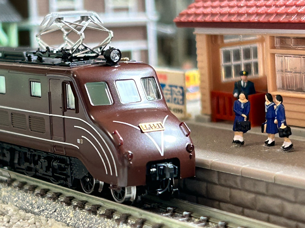 KATO EF55 高崎運転所 入線 : なみとの風