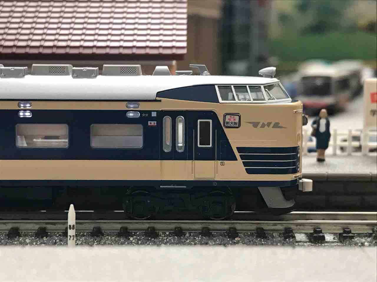 KATO 583系 寝台特急「はくつる」 : なみとの風