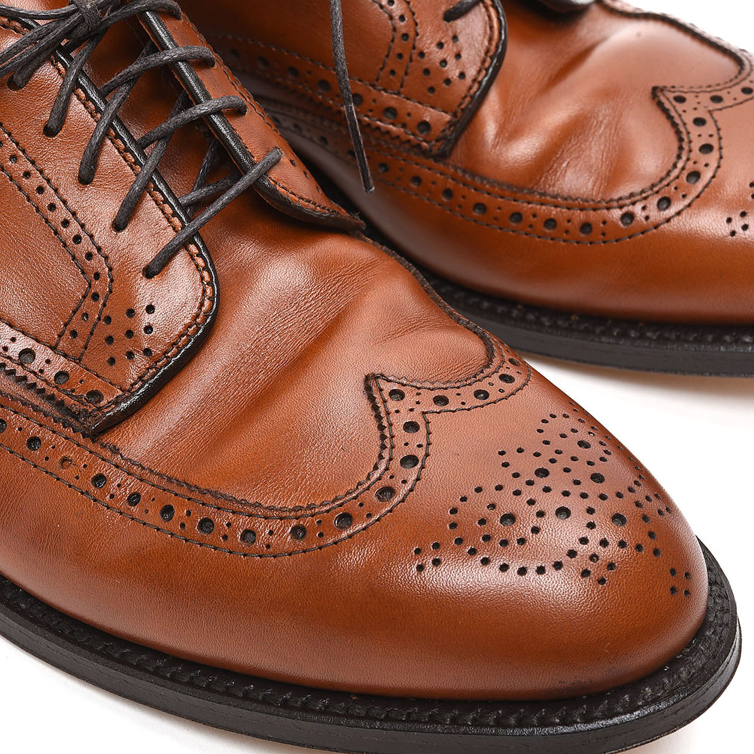 定番モデル】オールデン 966 WING TIP アバディーン ダークタン