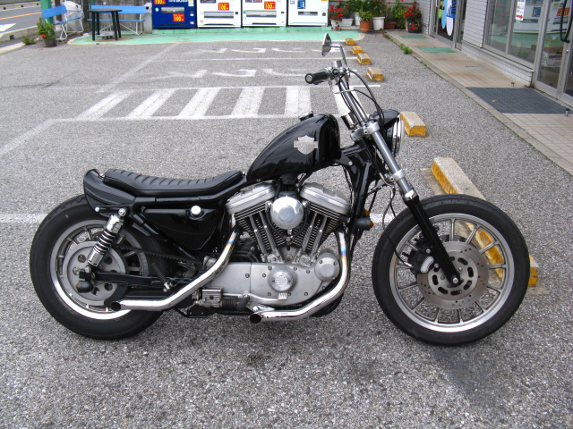 2000年式XL1200S 前後ホイール＆タイヤ ビンテージカスタム