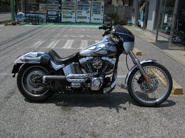 2003年式FXSTD ソフテイル・デュース オイル一式交換