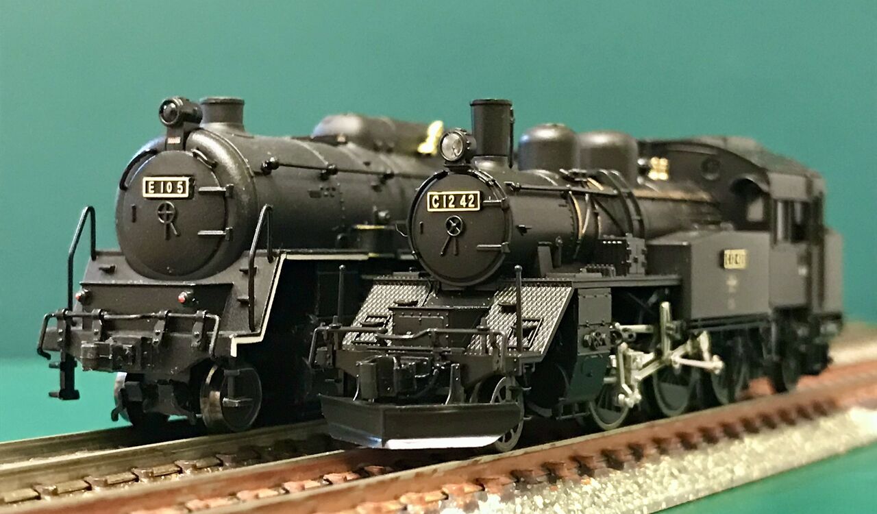 マイクロエース「E10形」と KATO「C12形」を並べてみました。 : エヌゲ