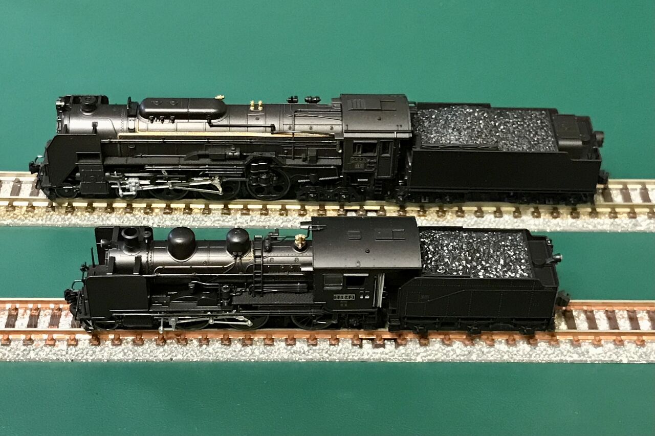 KATOの「C62形」と「8620形」を並べてみました。 : エヌゲ道 since