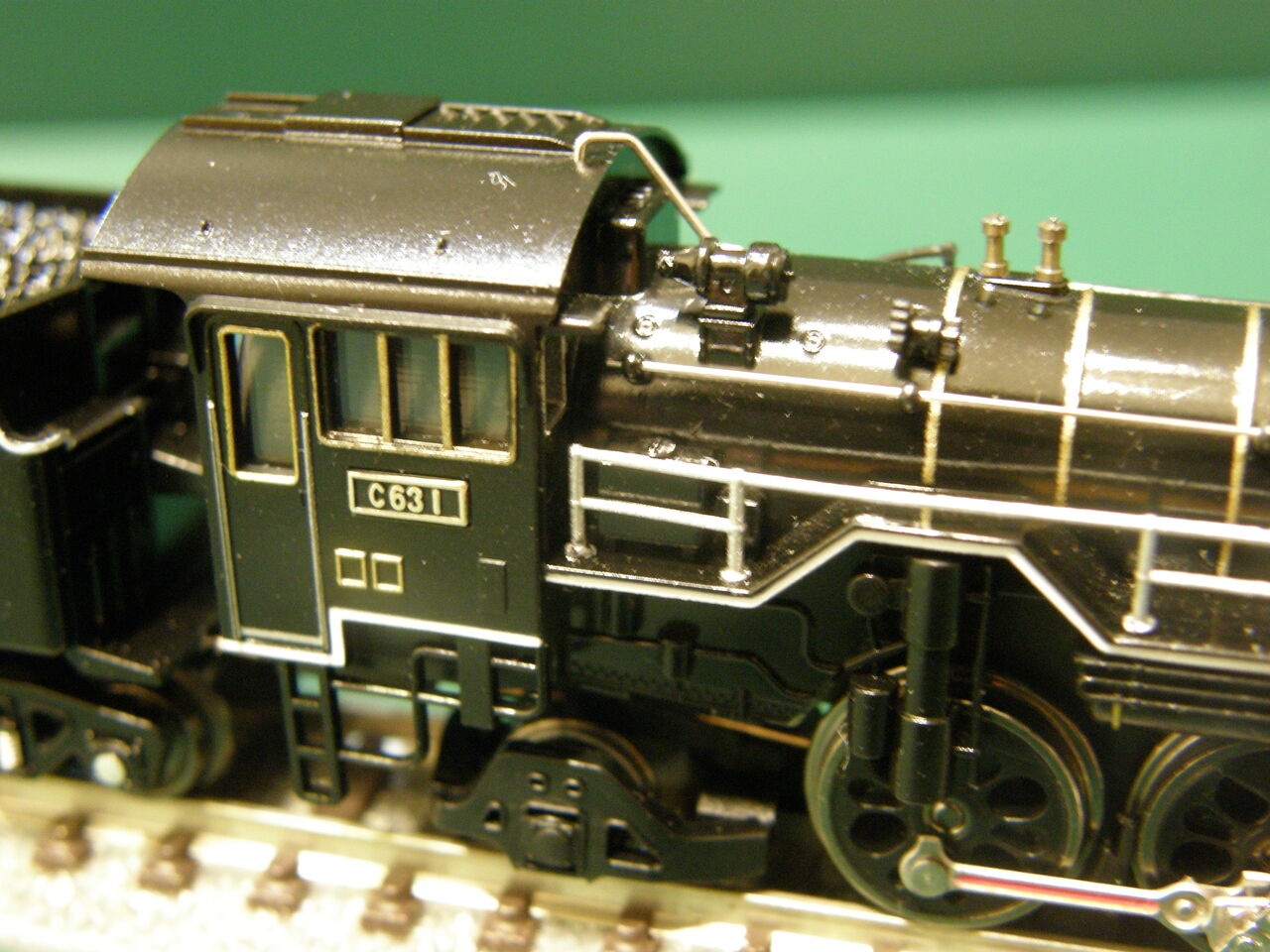 新規入線車両（マイクロエース C63-1・お召し指定機）。 : エヌゲ道