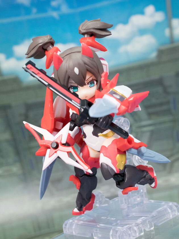 レビュー デスクトップアーミー メガミデバイス 朱羅 忍者 : ふぃぎゅる！