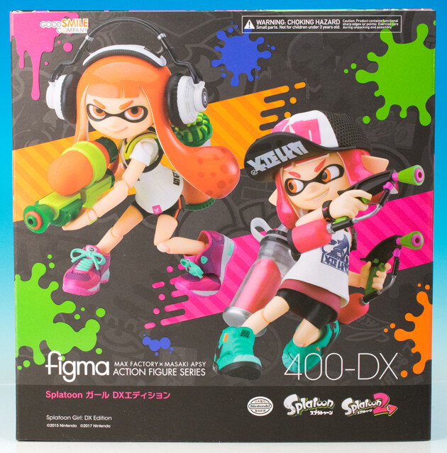 レビュー figma Splatoon ガール DXエディション 前編 : ふぃぎゅる！