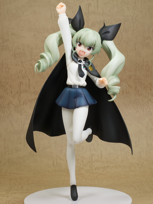 ☆ ガールズ&パンツァーフィギュア アンチョビ 1/8スケール 足折れ有り