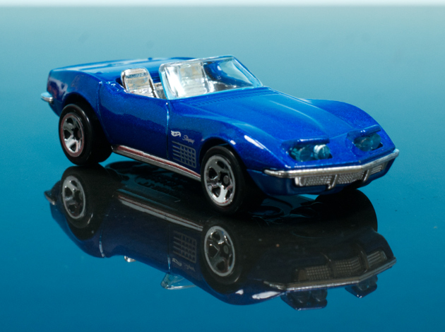 レビュー ホットウィール '72 コルベット スティングレイ