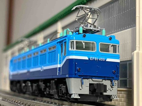 KATO EF81 408 JR貨物試験塗装 入線 : 夏島鉄道