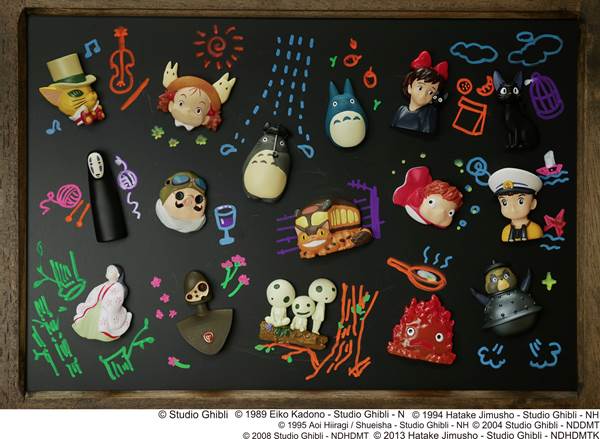 スタジオジブリ作品のマグネットが続々登場。全11作品のキャラクターが