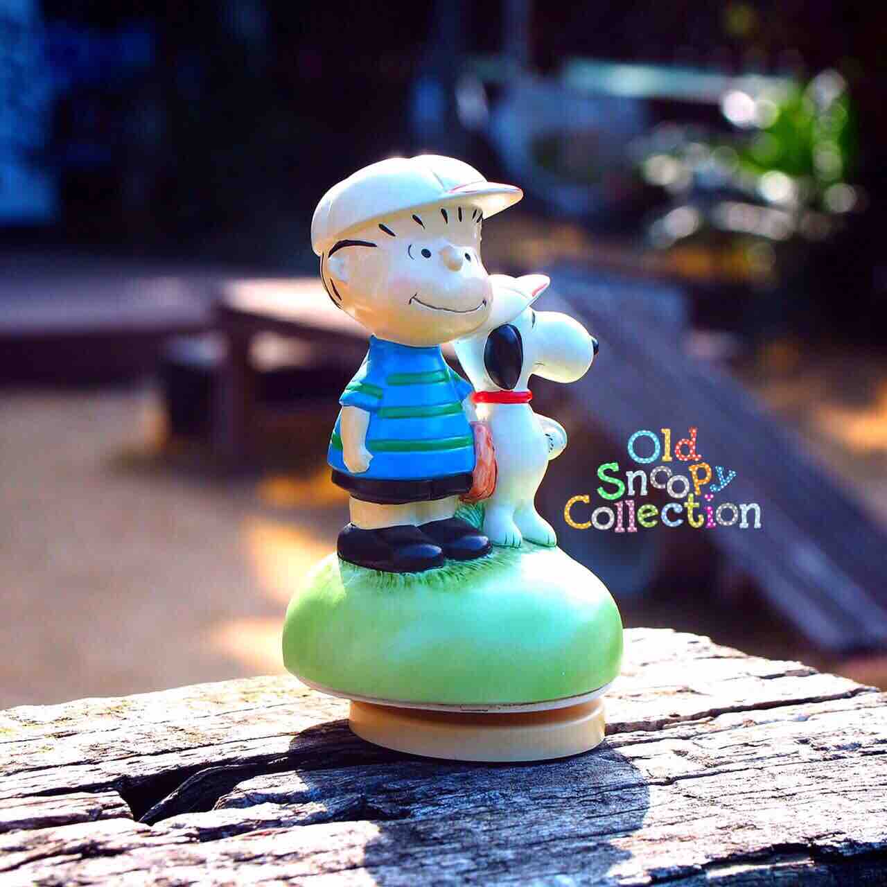 schmid 1981 スヌーピー オルゴール 陶器製 ビンテージ 限定品 【公式