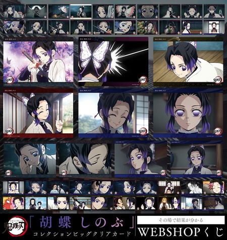 テレビアニメ「鬼滅の刃」「胡蝶しのぶ」 WEBSHOPくじ コレクション