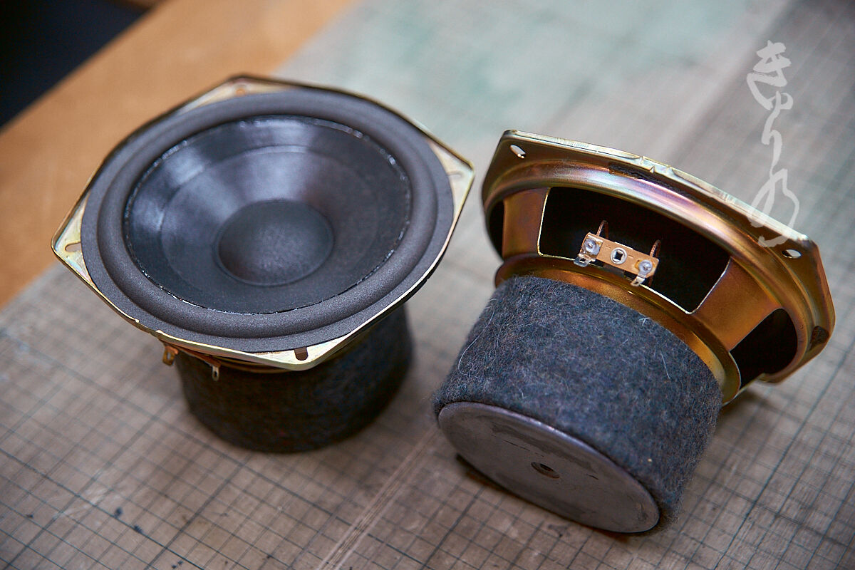 onkyo D-202Aエッジ交換 : 我楽音 響のCUT&TRY